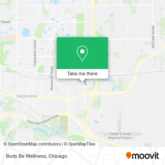 Body Be Wellness map