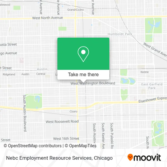 Nebc Employment Resource Services map
