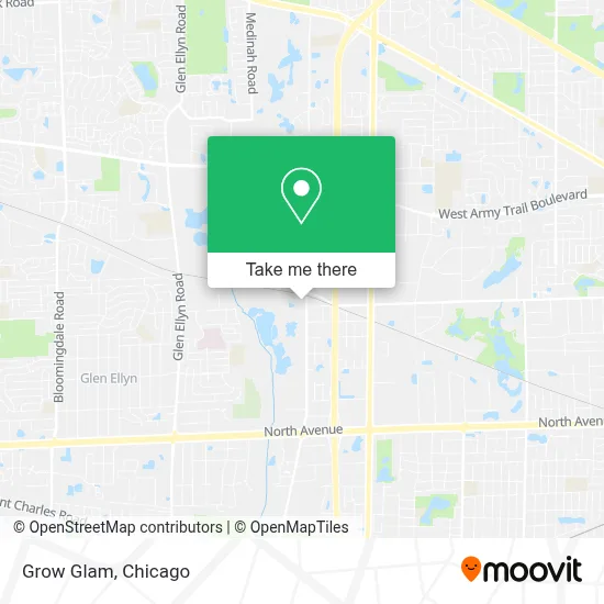 Grow Glam map