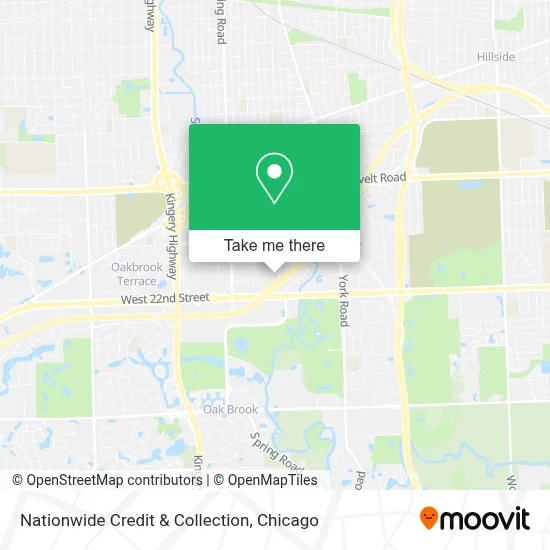 Nationwide Credit & Collection map