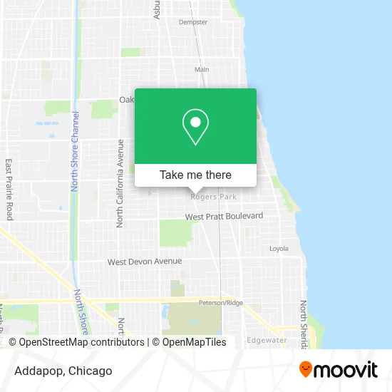 Addapop map