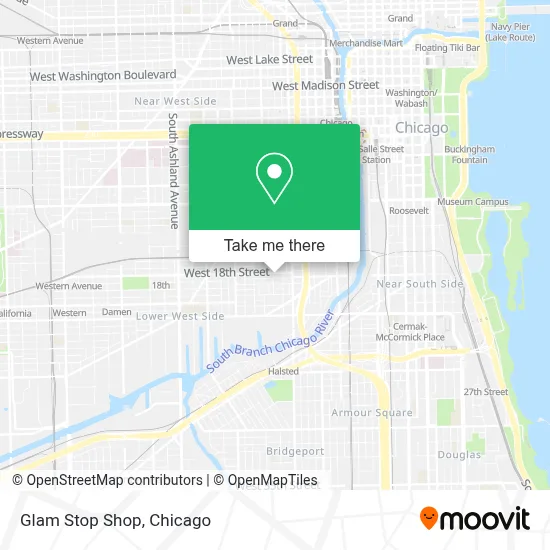 Glam Stop Shop map