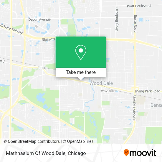 Mathnasium Of Wood Dale map
