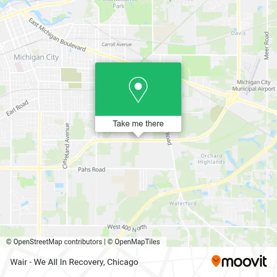 Wair - We All In Recovery map