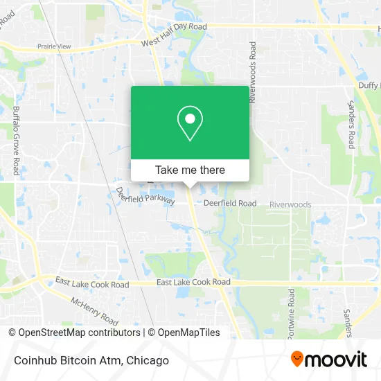 Coinhub Bitcoin Atm map