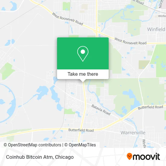 Coinhub Bitcoin Atm map