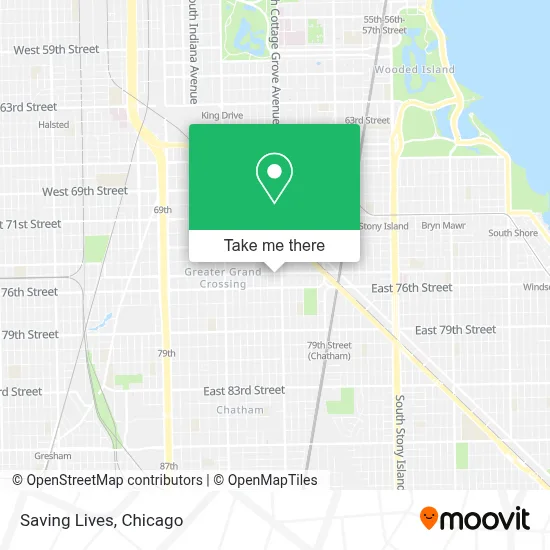 Saving Lives map