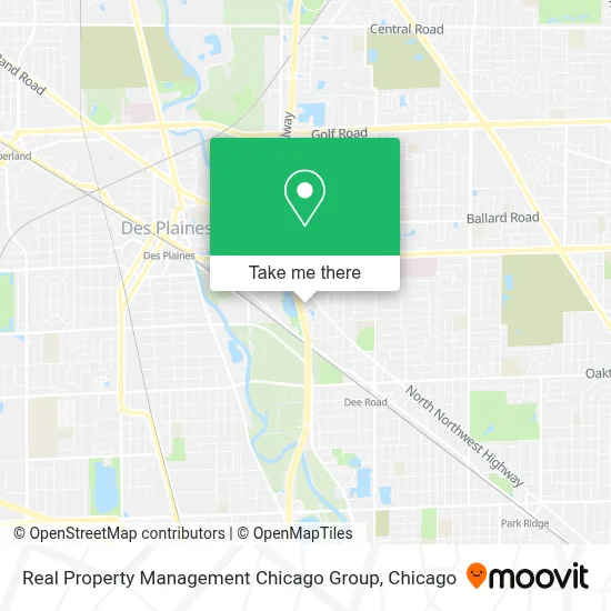 Real Property Management Chicago Group map