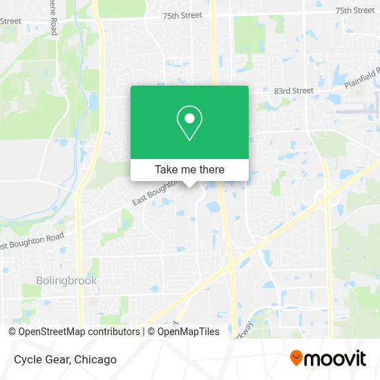 Cycle Gear map