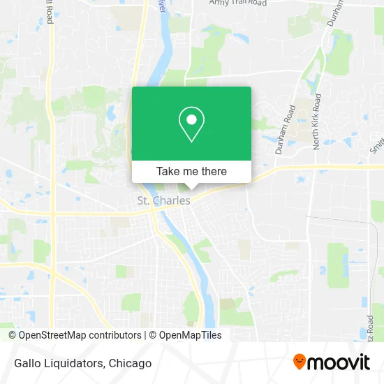 Gallo Liquidators map