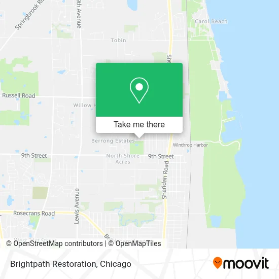 Brightpath Restoration map