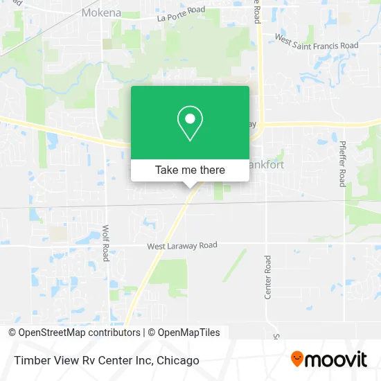 Timber View Rv Center Inc map