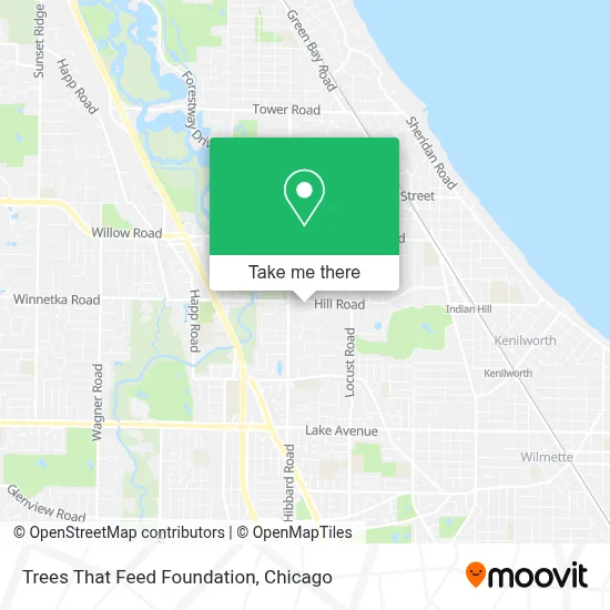 Trees That Feed Foundation map