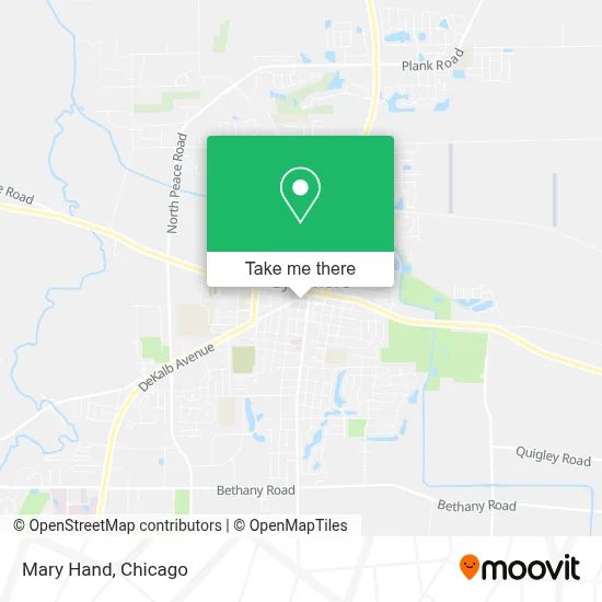 Mary Hand map