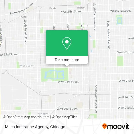 Miles Insurance Agency map