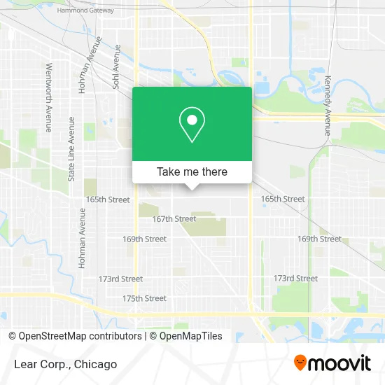 Lear Corp. map