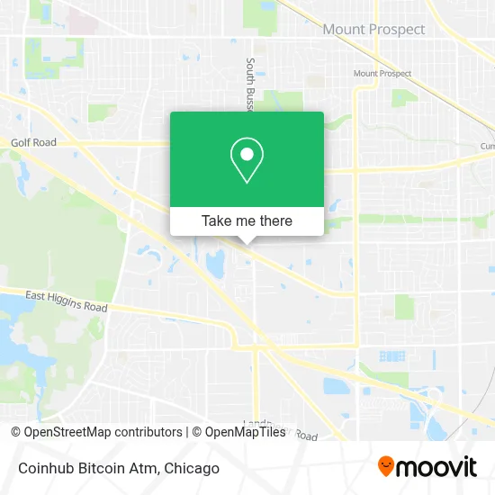 Coinhub Bitcoin Atm map