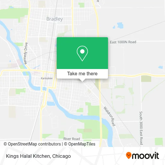 Kings Halal Kitchen map