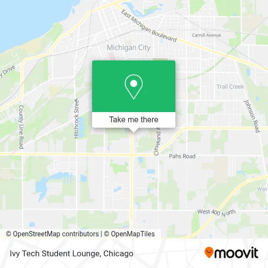 Ivy Tech Student Lounge map