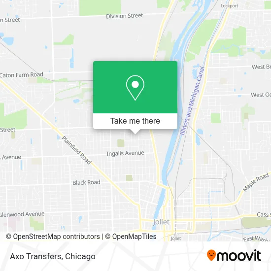 Axo Transfers map