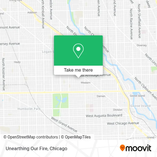 Unearthing Our Fire map