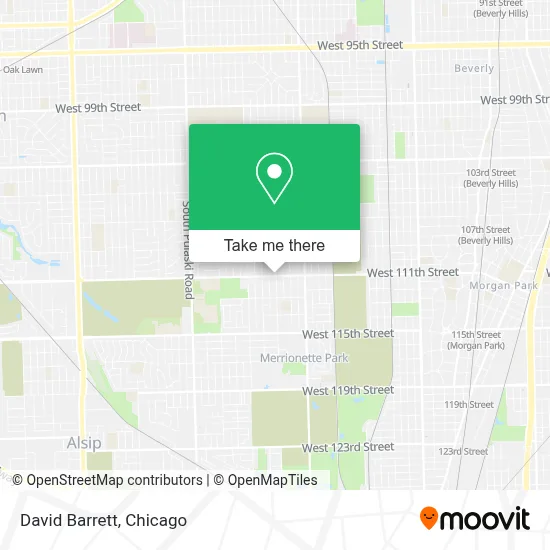 David Barrett map