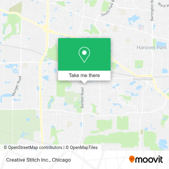 Creative Stitch Inc. map