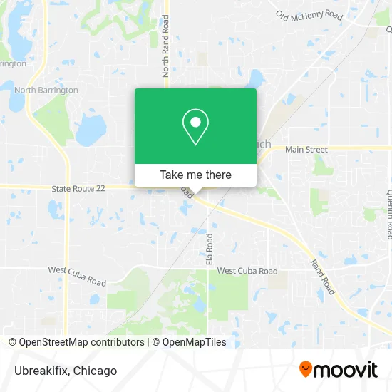 Ubreakifix map