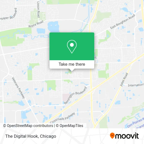 The Digital Hook map