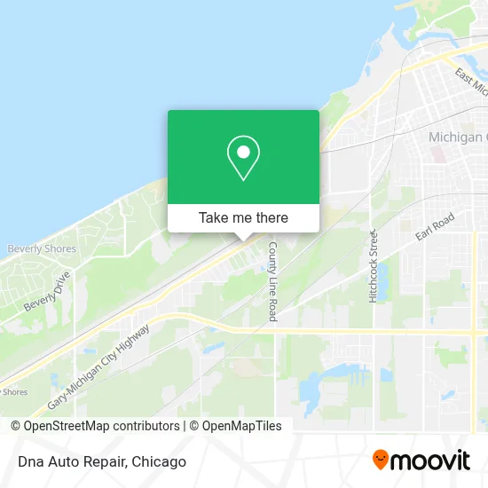 Dna Auto Repair map