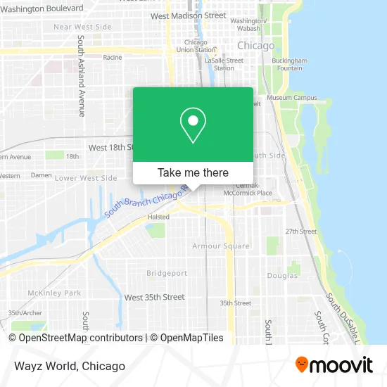 Wayz World map