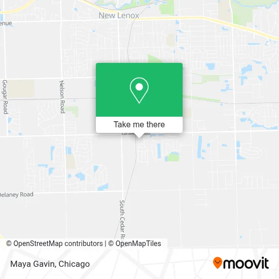 Maya Gavin map