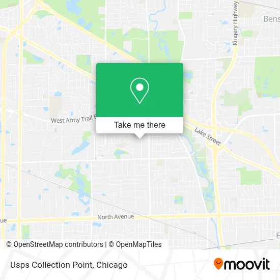 Usps Collection Point map