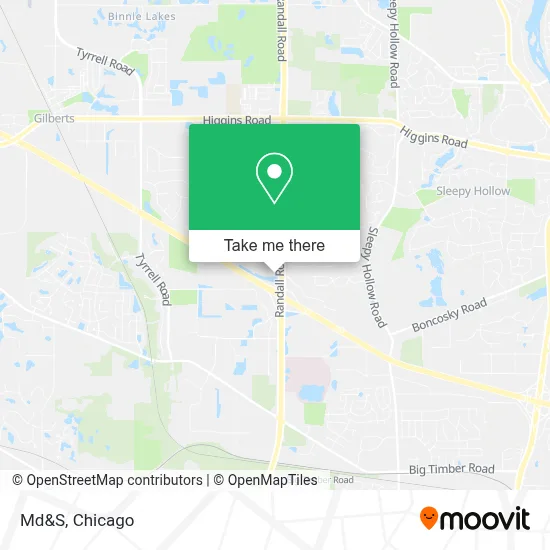 Md&S map