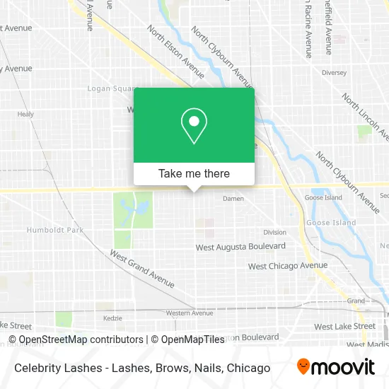 Celebrity Lashes - Lashes, Brows, Nails map