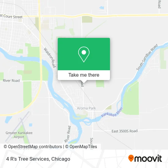 4 R's Tree Services map