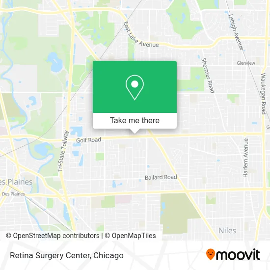 Retina Surgery Center map