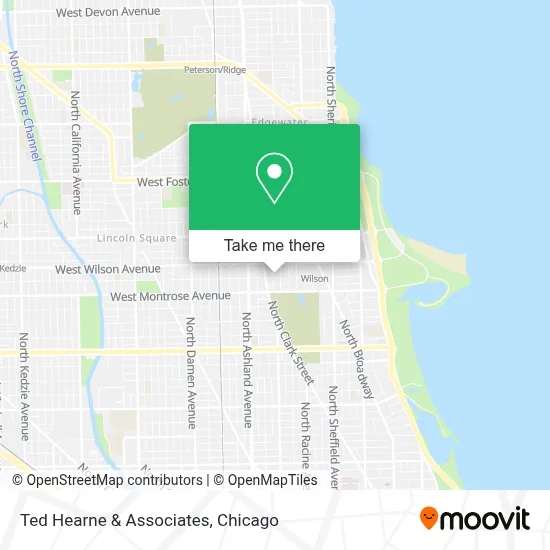 Ted Hearne & Associates map