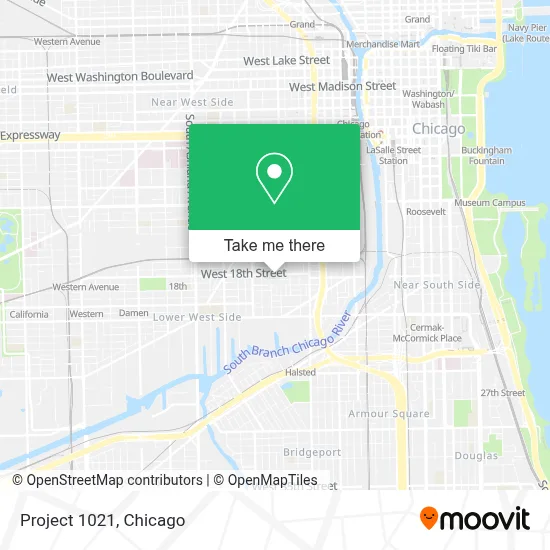 Project 1021 map
