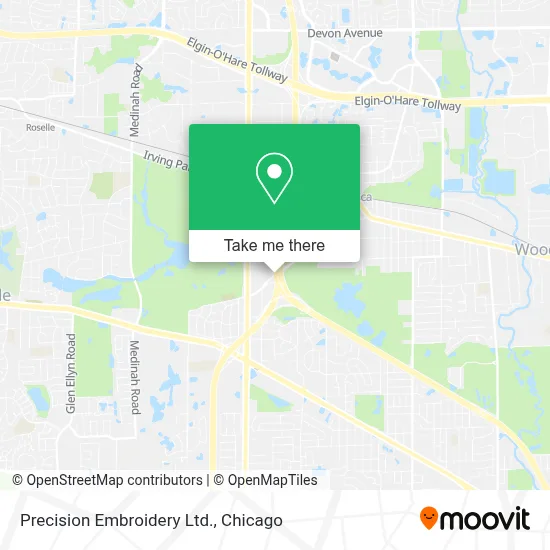 Precision Embroidery Ltd. map