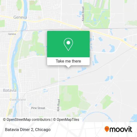 Batavia Diner 2 map