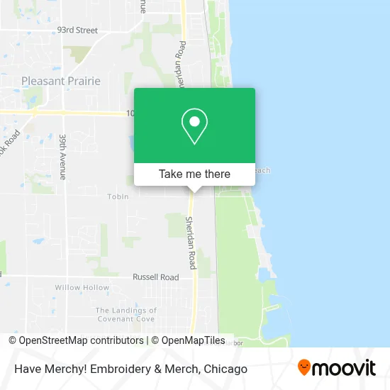 Have Merchy! Embroidery & Merch map