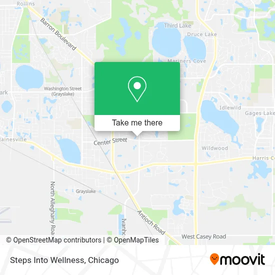 Steps Into Wellness map
