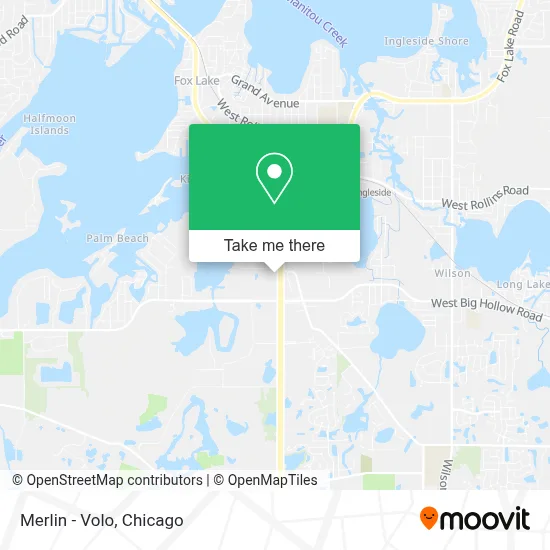 Merlin - Volo map