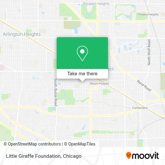 Little Giraffe Foundation map