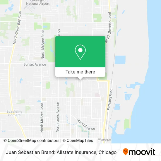Juan Sebastian Brand: Allstate Insurance map