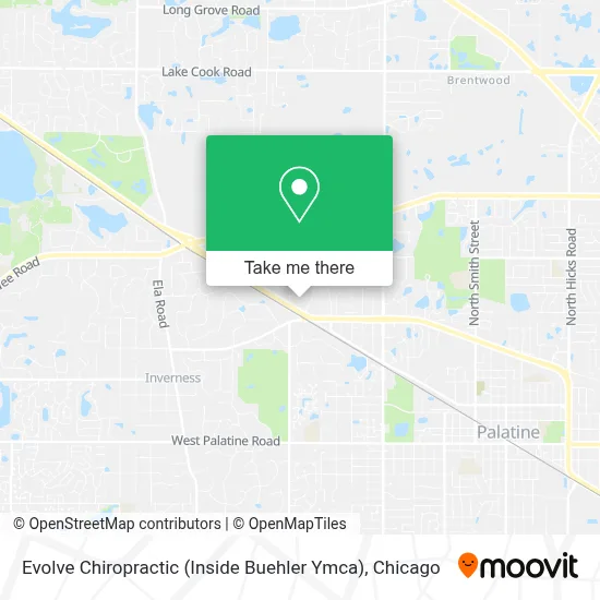 Evolve Chiropractic (Inside Buehler Ymca) map