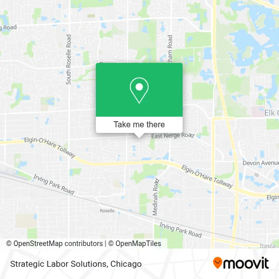 Strategic Labor Solutions map