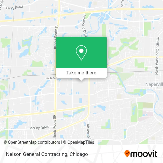Nelson General Contracting map