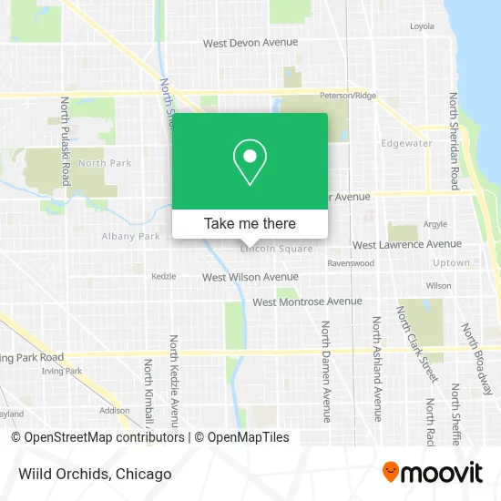 Wiild Orchids map